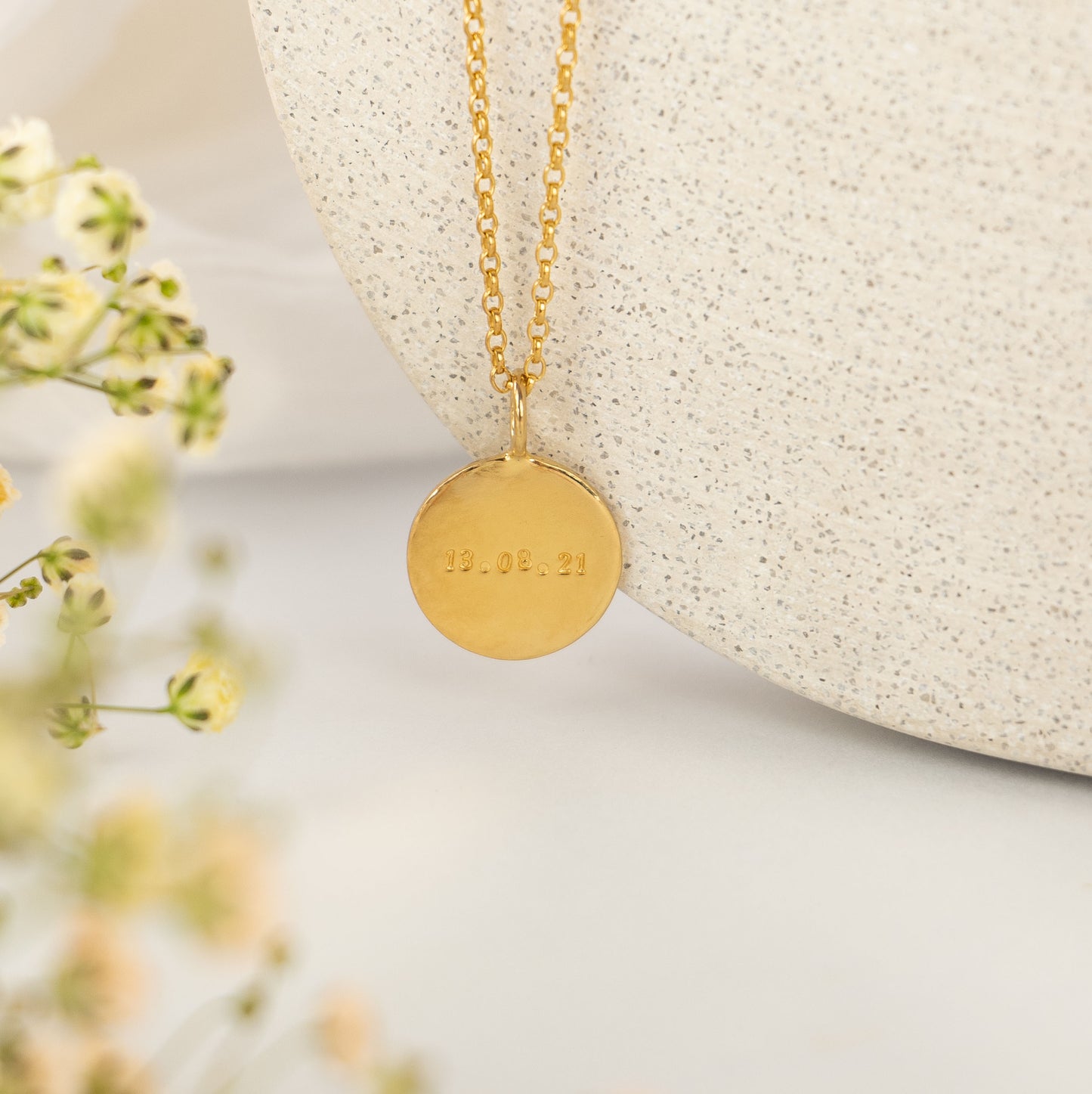 Gold Story Necklace