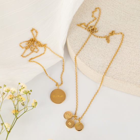 Gold Story Necklace