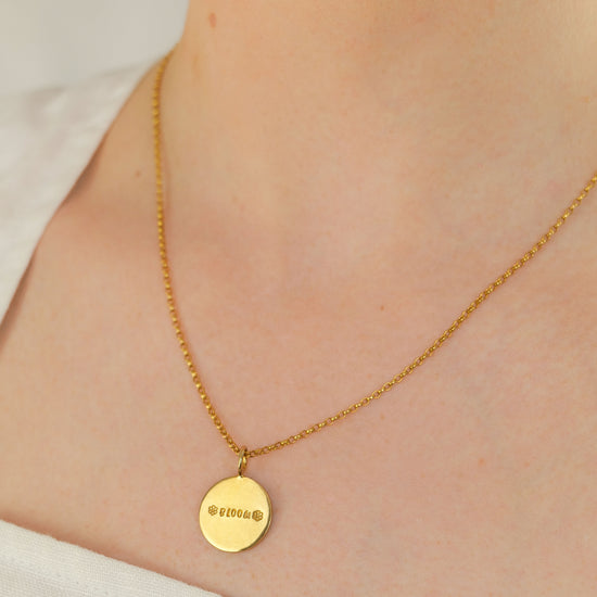 Gold Story Necklace