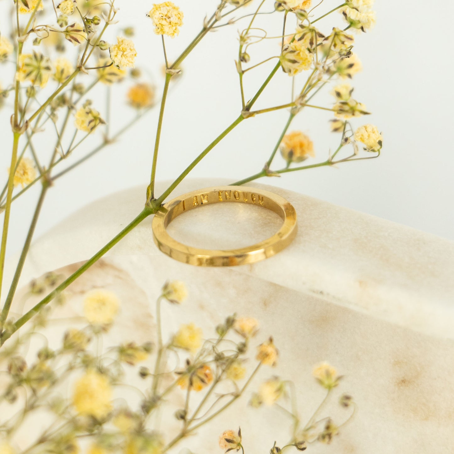 Gold Story Ring