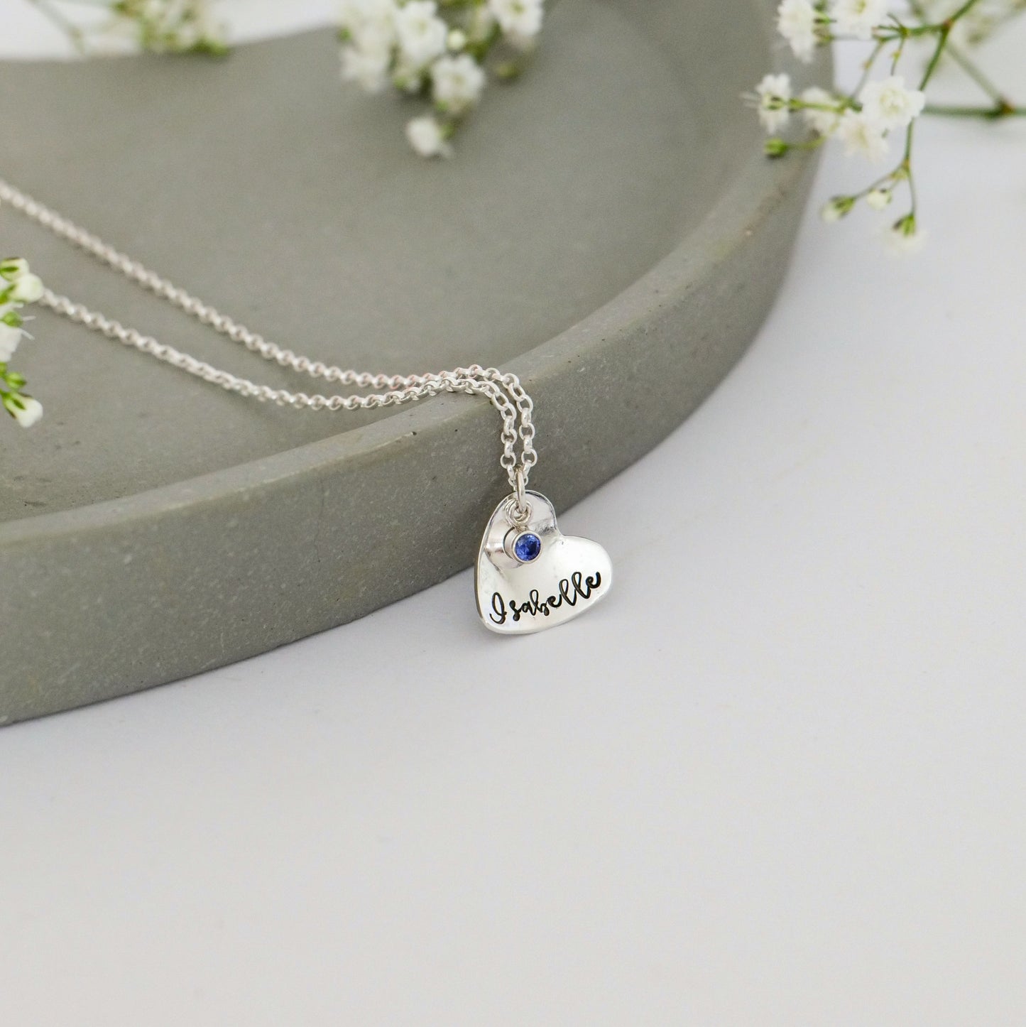 Personalised Heart Name Necklace