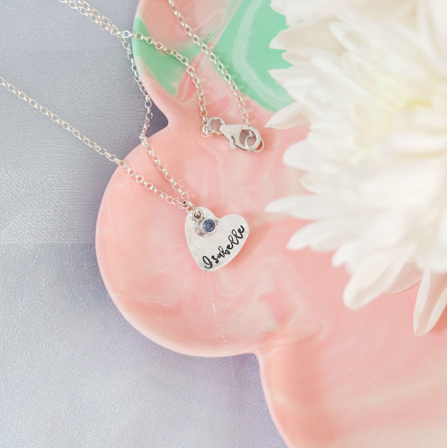 Personalised Heart Name Necklace