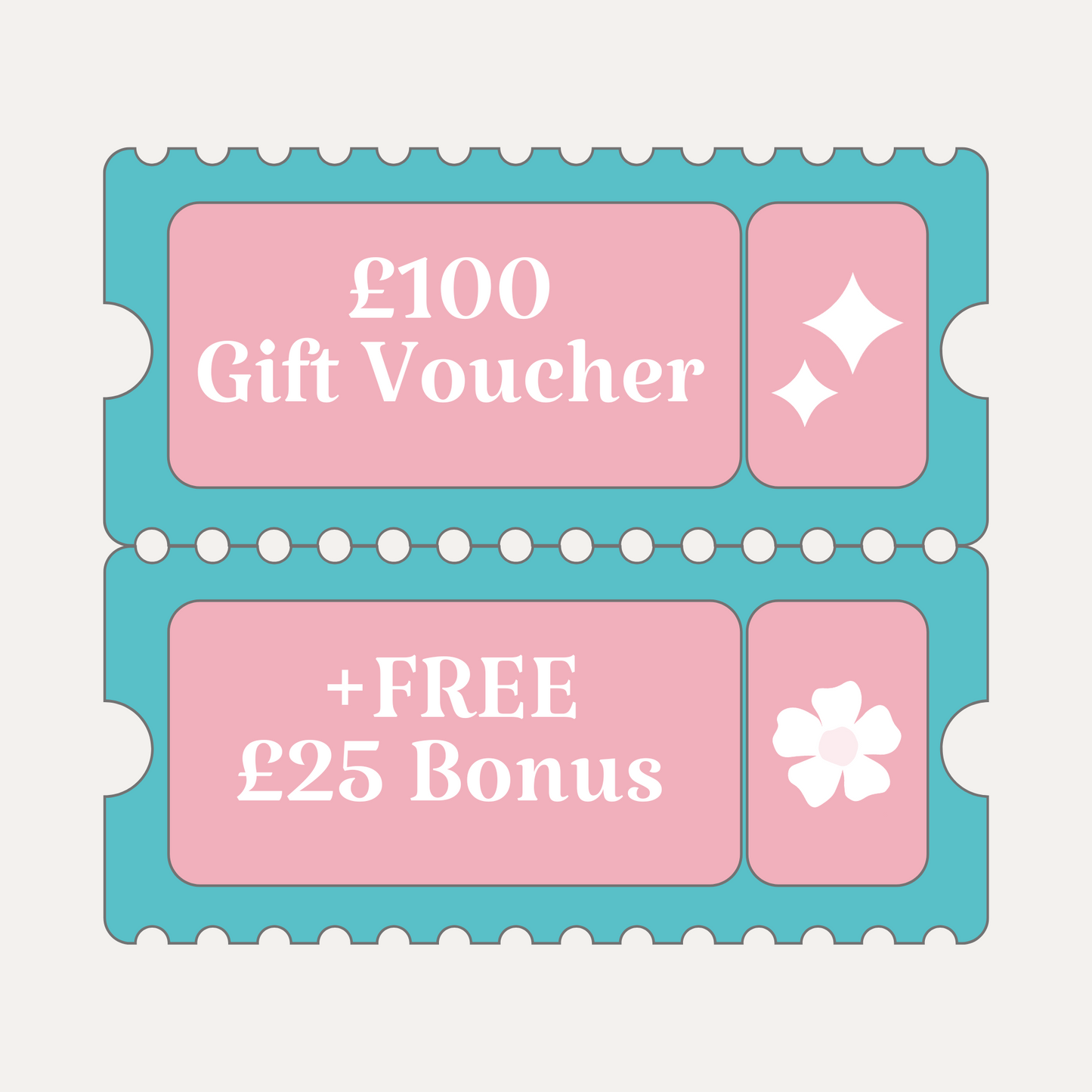 Gift Voucher + Bonus £25