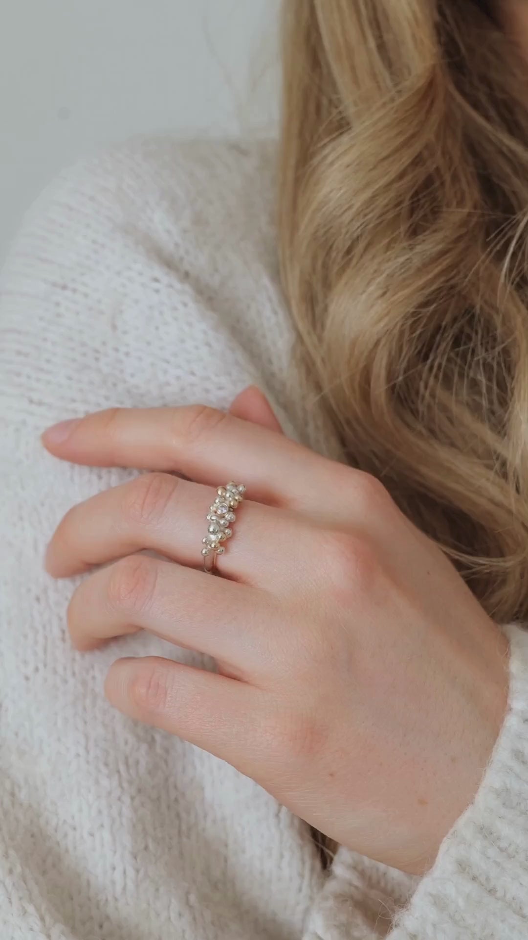 Mixed Metal Bubbles Ring
