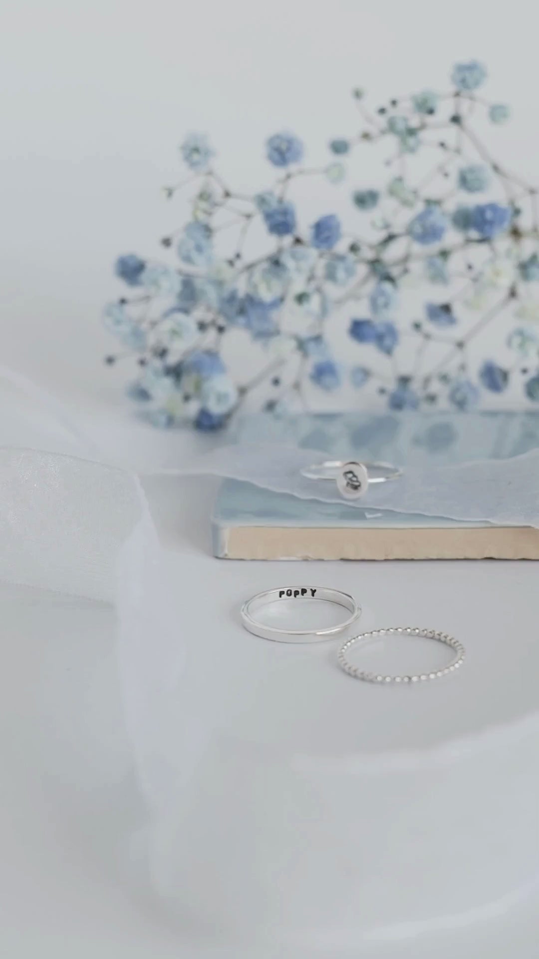 Bloom Stacking Ring Set