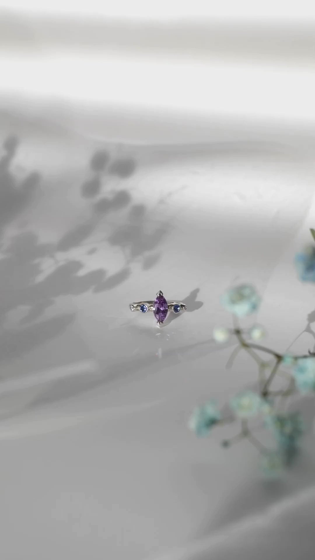 Marquise 5 Stone Ring