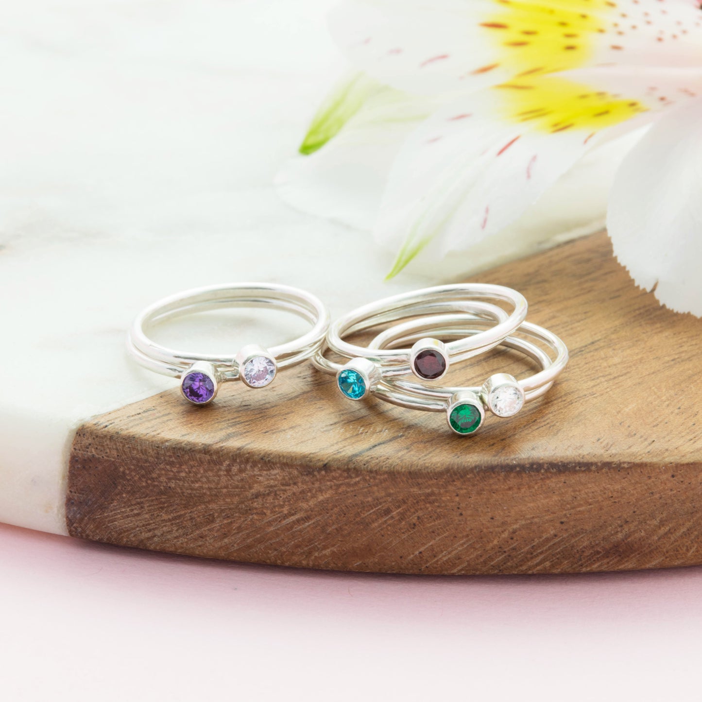 Load image into Gallery viewer, Birthstone Ring
