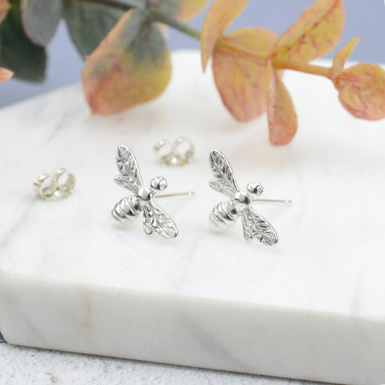 Honey Bee Stud Earrings